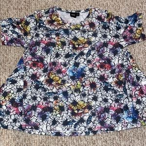 ASOS Floral Shortsleeved Top